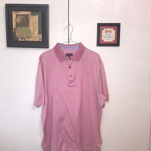Aristo 18 Men’s Polo Shirt XLarge Pink Nice Cotton